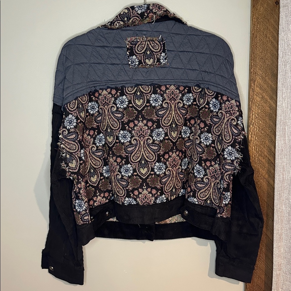 POL Floral Patchwork Jacket - Picture 4 of 5